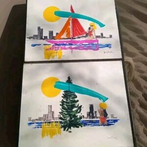 Oil on canvas paintings original